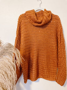 Camel Woven Sweater