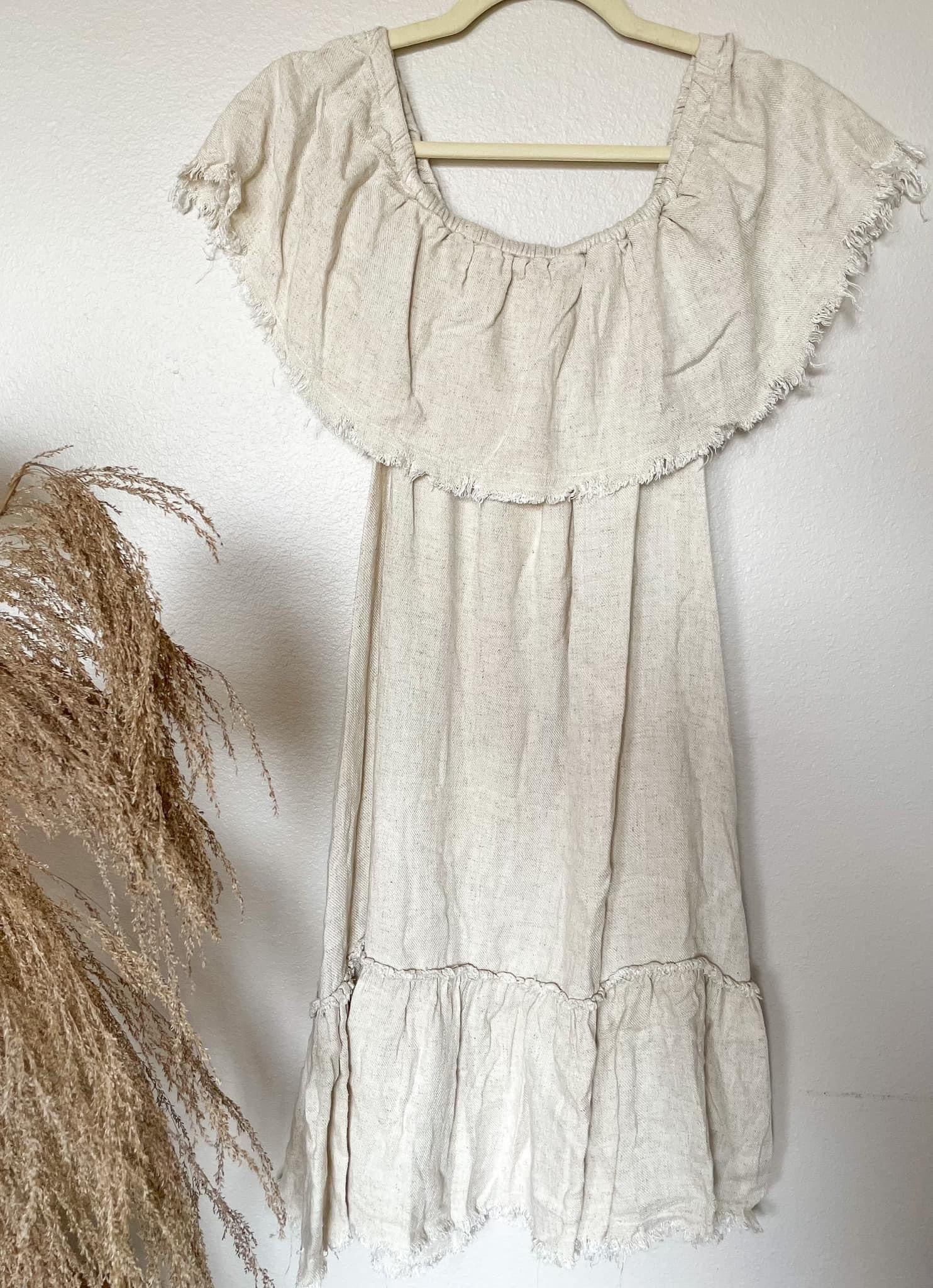 Liza linen dress