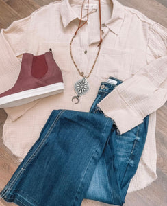 Love Cream Top